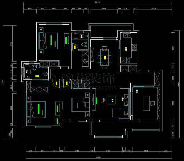 鐘鼎山莊E4戶(hù)型 戶(hù)型
