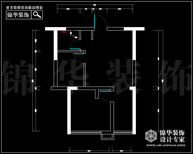 德盈國(guó)際廣場(chǎng)A2戶型56平米 戶型